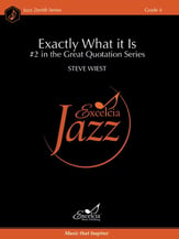 Exactly What It Is Jazz Ensemble sheet music cover